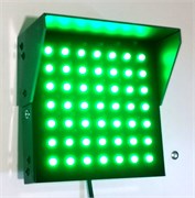 Односекционный двухцветный светофор 